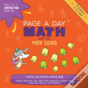 Page A Day Math Subtraction Book 10