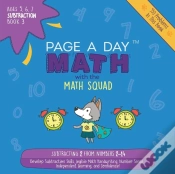 Capa do artigo Page A Day Math: Subtraction Book 3: Sub