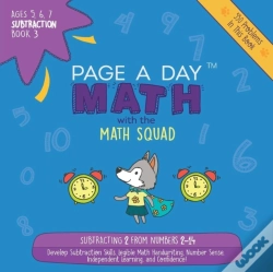 Capa do artigo Page A Day Math: Subtraction Book 3: Sub