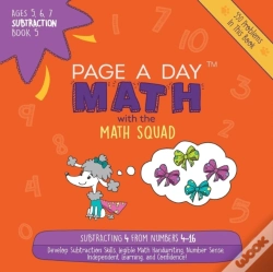 Capa do artigo Page A Day Math: Subtraction Book 5: Sub