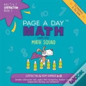 Page A Day Math Subtraction Book 7