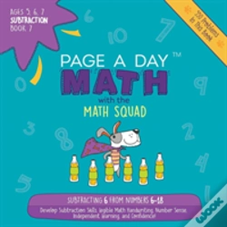 Capa do artigo Page A Day Math Subtraction Book 7