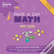 Page A Day Math Subtraction Book 9