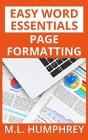 Page Formatting - Preview