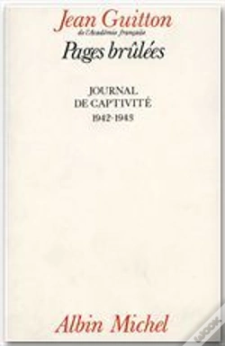 Capa do artigo Pages Brulées ; Journal De Captivité, 1942-1943