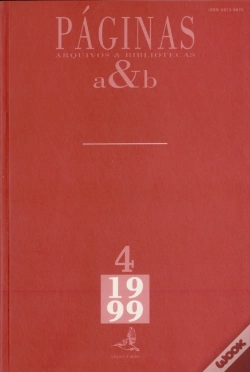 Capa do artigo Páginas a & b nº 4 : Arquivos & Bibliotecas