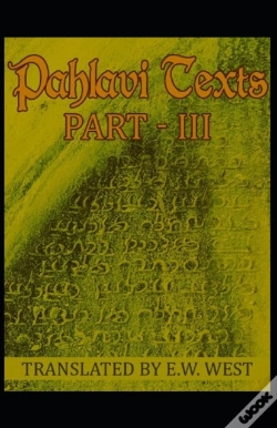 Capa do artigo Pahlavi Texts Part 3( Illustrated Edition)