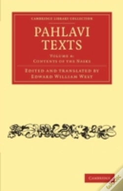 Capa do artigo Pahlavi Texts