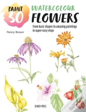 Paint 50: Watercolour Flowers