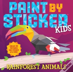 Capa do artigo Paint By Sticker Kids: Rainforest Animals