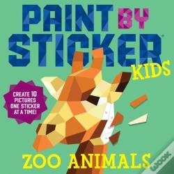Capa do artigo Paint By Sticker Kids: Zoo Animals