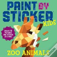 Paint By Sticker Kids: Zoo Animals