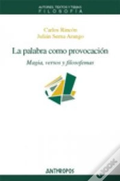 Capa do artigo Palabra Como Provocacion,La