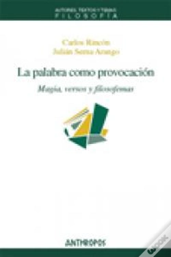 Capa do artigo Palabra Como Provocacion,La