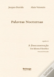 Capa do artigo Palavras Nocturnas seguidas de A Desconstrução