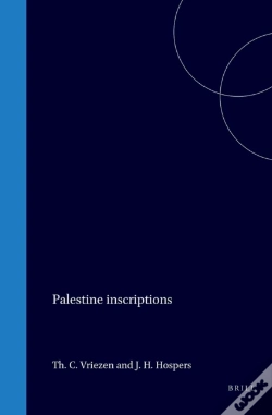 Capa do artigo Palestine Inscriptions