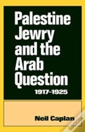 Capa do artigo Palestine Jewry And The Arab Question, 1917-25