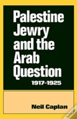 Capa do artigo Palestine Jewry And The Arab Question, 1917-25