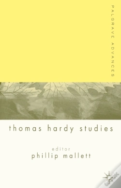 Capa do artigo Palgrave Advances In Thomas Hardy Studies