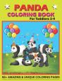 Panda Coloring Book For Toddlers 2-4 - Preview
