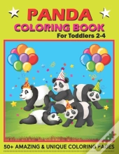 Panda Coloring Book For Toddlers 2-4