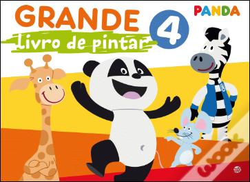 Panda - Grande Livro de Pintar 4