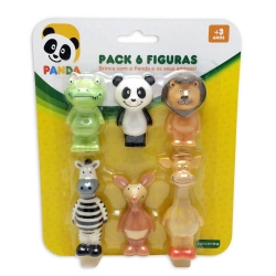 Capa do artigo Panda - Pack 6 Figuras