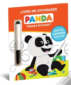 Capa do artigo Panda Vamos Brincar! - Livro Atividades