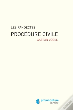 Capa do artigo Pandectes - Procedure Civile (Les)