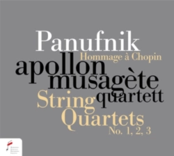 Capa do artigo Panufnik: Hommage À Chopin - String Quartets No. 1, 2, 3 - CD