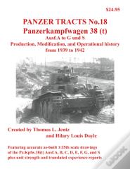 Panzer Tracts No.18: Panzerkampfwagen 38(T)