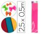 Papel crepe em celofane liderpapel 50 cm x 2,5 m rosa forte classico - Preview
