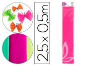 Capa do artigo Papel crepe liderpapel 50 cm x 2,5 m 34gr rosa fluorescente