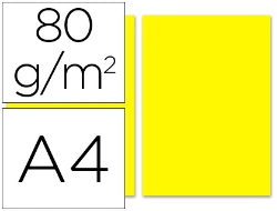 Capa do artigo Papel de cor liderpapel din a4 80 gr amarelo resma de 100 folhas