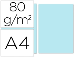 Capa do artigo Papel de cor liderpapel din a4 80 gr celeste resma de 100 folhas