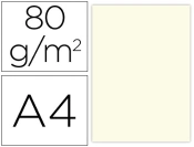 Capa do artigo Papel de cor liderpapel din a4 80 gr creme pack de 100 folhas