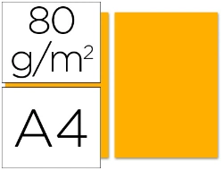 Capa do artigo Papel de cor liderpapel din a4 80 gr laranja resma de 100 folhas