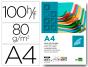 Papel de cor liderpapel din a4 80 gr pack de 100 folhas 25 cores sortidas - Preview