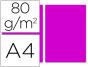 Papel de cor liderpapel din a4 pack 100 folhas fucsia - Preview