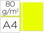 Papel de cor liderpapel din a4 pack 100 folhas limao - Preview