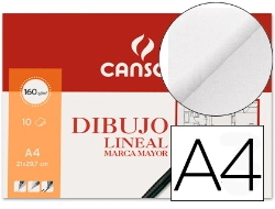 Capa do artigo Papel de desenho marca mayor 160 gr din a4e m minipacks de 10 folhas