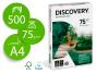 Papel de Fotocópia Discovery A4 de 75 gramas Embalagem de 500 folhas - Preview