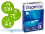 Papel fotocopia discovery din a3 pack 500 folhas 75 gr - Preview