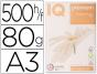 Papel fotocopia iq premium din a3 80 gr pack de 500 folhas - Preview