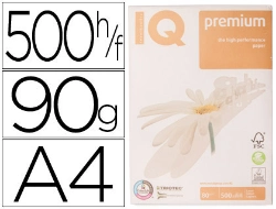 Capa do artigo Papel fotocopia iq premium din a4 90 gr pack de 500 folhas