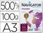 Papel fotocopia navigator din a3 pack 500 folhas 100 gr - Preview