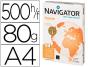 Navigator DIN A4 80 gsm 2-hole photocopy paper, multipurpose paper cartridges and laser cartridges, 500-sheet pallet. - Preview