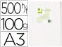 Papel fotocopia ultra white q-connect din a3 100 gr pack de 500 folhas - Preview