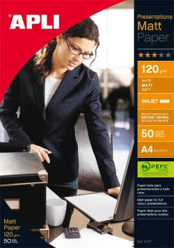 Capa do artigo Papel Inkjet A4 120G Apli 10417 Matte 120G 50Fl