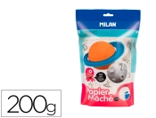 Capa do artigo Papel mache milan branco em po bolsa de 200 g